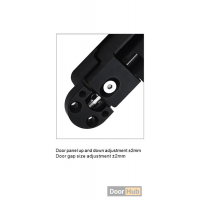 DHZDY 80 Hydraulic 3D Concealed Hinges UAE for Heavy-Duty Soft-Close Door Systems